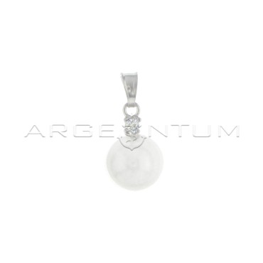 Pendant with pearl ø 12 mm...