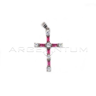 Cross pendant of white...