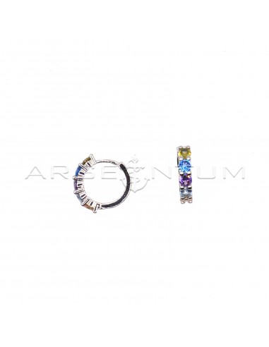 ø 15 mm hoop earrings with 5...