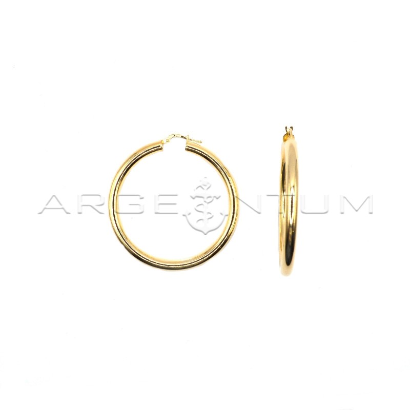 Internal hoop earrings 42 mm barrel 4...