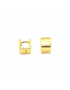 Yellow gold plated square...