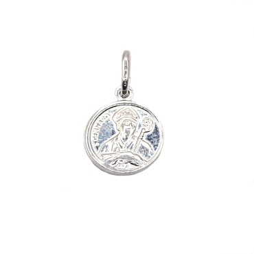 San Gennaro round pendant...