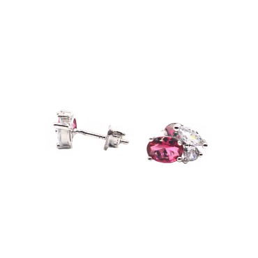 Fantasy tris stud earrings...