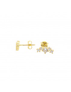 Lobe earrings with snap...