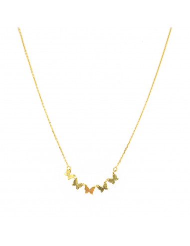 Forzatina link necklace with central...