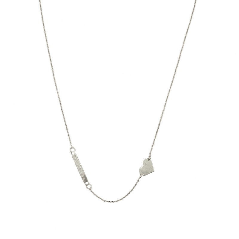 Forzatina link necklace with central...