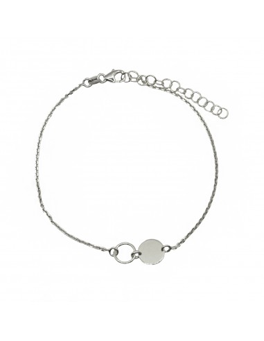 Forzatina link bracelet with circle...