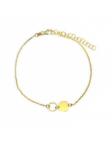 Forzatina link bracelet with circle...