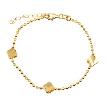 Sphere link bracelet with...