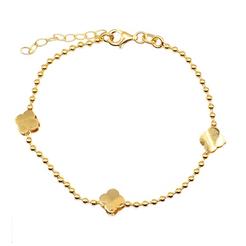 Bracciale maglia sfera con...