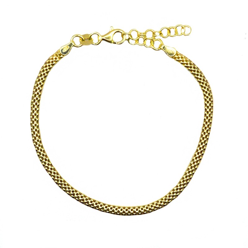 Tressita mesh bracelet yellow gold...