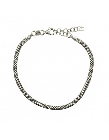 Tressita mesh bracelet white gold...