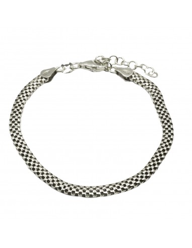 Tressita mesh bracelet white gold...