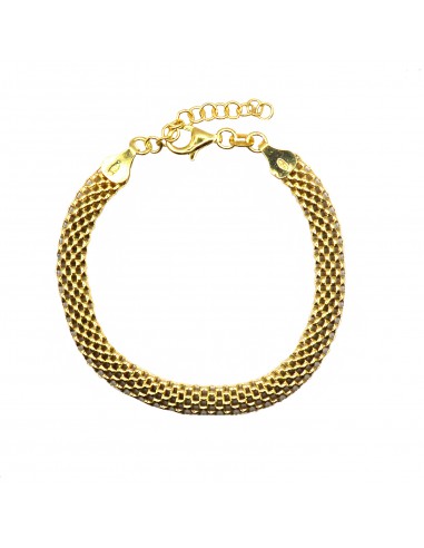 Tressita mesh bracelet yellow gold...