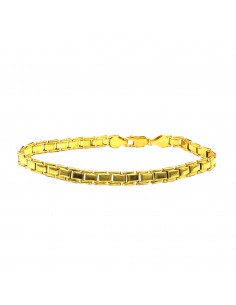 Yellow gold plated flat...