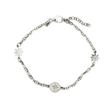 Bracciale maglia marina con...