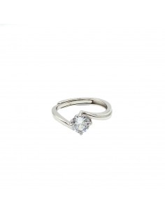 Adjustable solitaire ring...