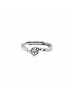 Adjustable solitaire ring...