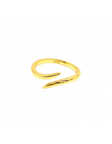 Contrariè adjustable ring yellow gold...