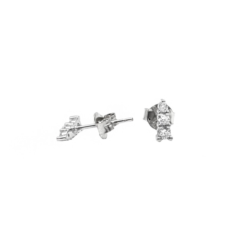 Degradé trilogy lobe earrings with...