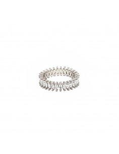 Eternity ring with white...