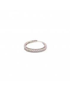 Adjustable half band ring...