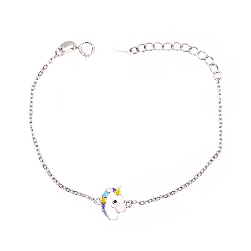 Bracciale maglia forzatina con...