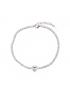 Tennis bracelet with...