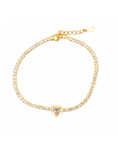 Tennis bracelet with...