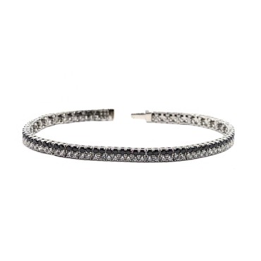 Tennis bracelet with two...