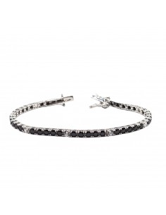 Tennis bracelet with 5...