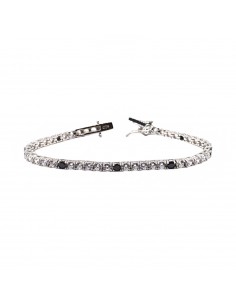 Tennis bracelet with 5...