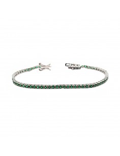 Tennis bracelet with 2mm...