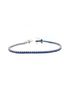 Tennis bracelet with 2mm...