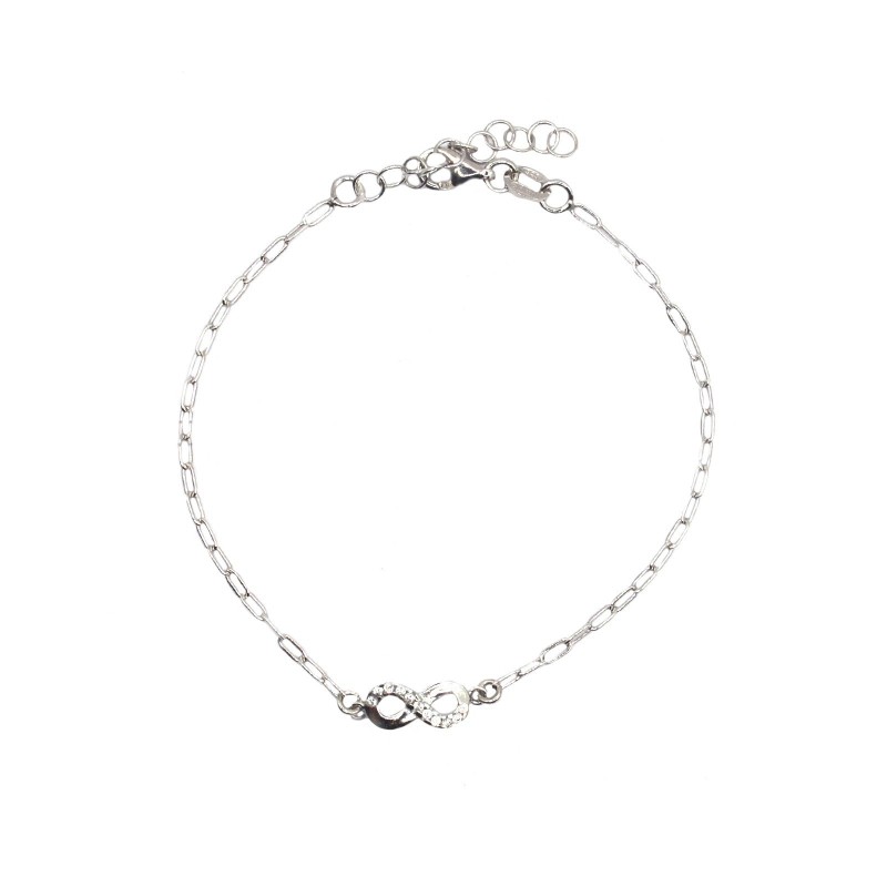 Bracciale maglia biscotto con...