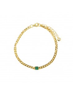 Curb mesh bracelet with...