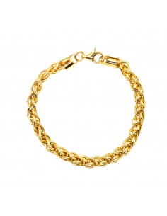 Yellow gold plated tubular...