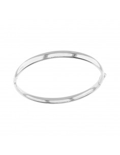 Rigid bracelet with rounded...