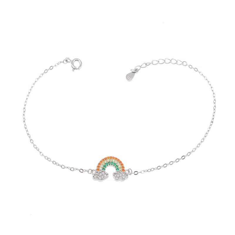 Bracciale maglia forzatina con...