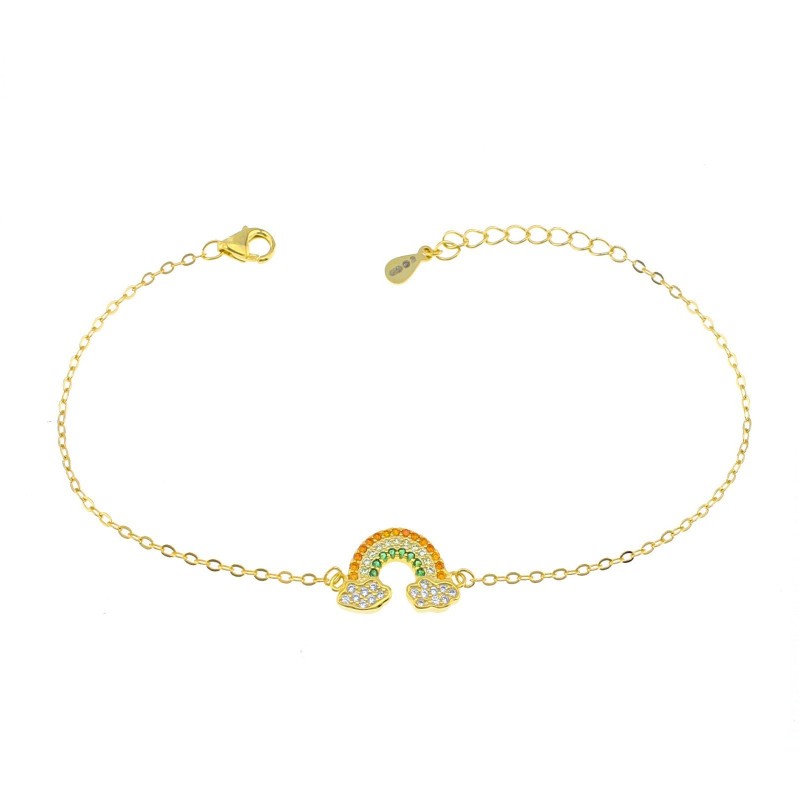 Bracciale maglia forzatina con...