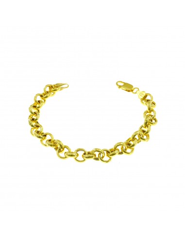 Rolo link bracelet ø 8.5 mm yellow...