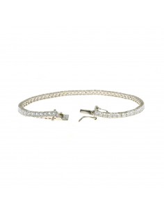 Carrè tennis bracelet with...