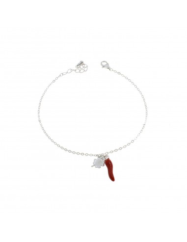 Bracciale maglia forzatina con...