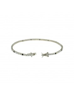 Bracciale tennis placcato...