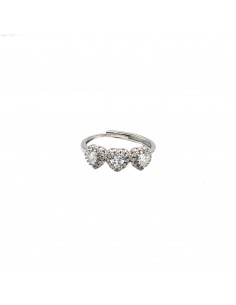 Adjustable ring with 3...