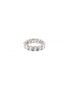 Eternity ring with white...