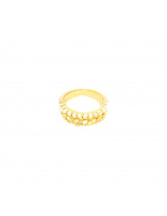 Ring with double segment...