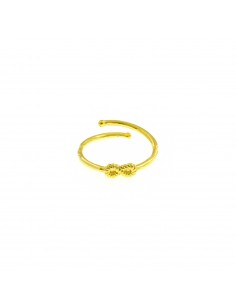 Adjustable wire ring with...