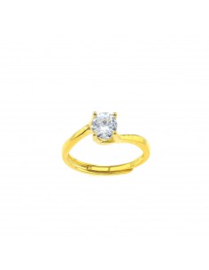 Adjustable solitaire ring...