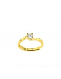 Adjustable solitaire ring...